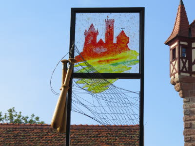 4_Kl�ppelspitze, Glaskunst und Holzbildhauerei von Klaus Leo Drechsel, Karl Schnell und Csilla Wenczel Foto Optisch